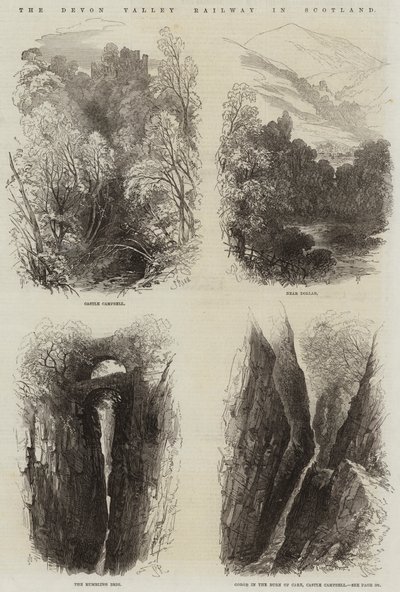 Le Chemin de Fer de la Vallée du Devon en Écosse - Samuel Read